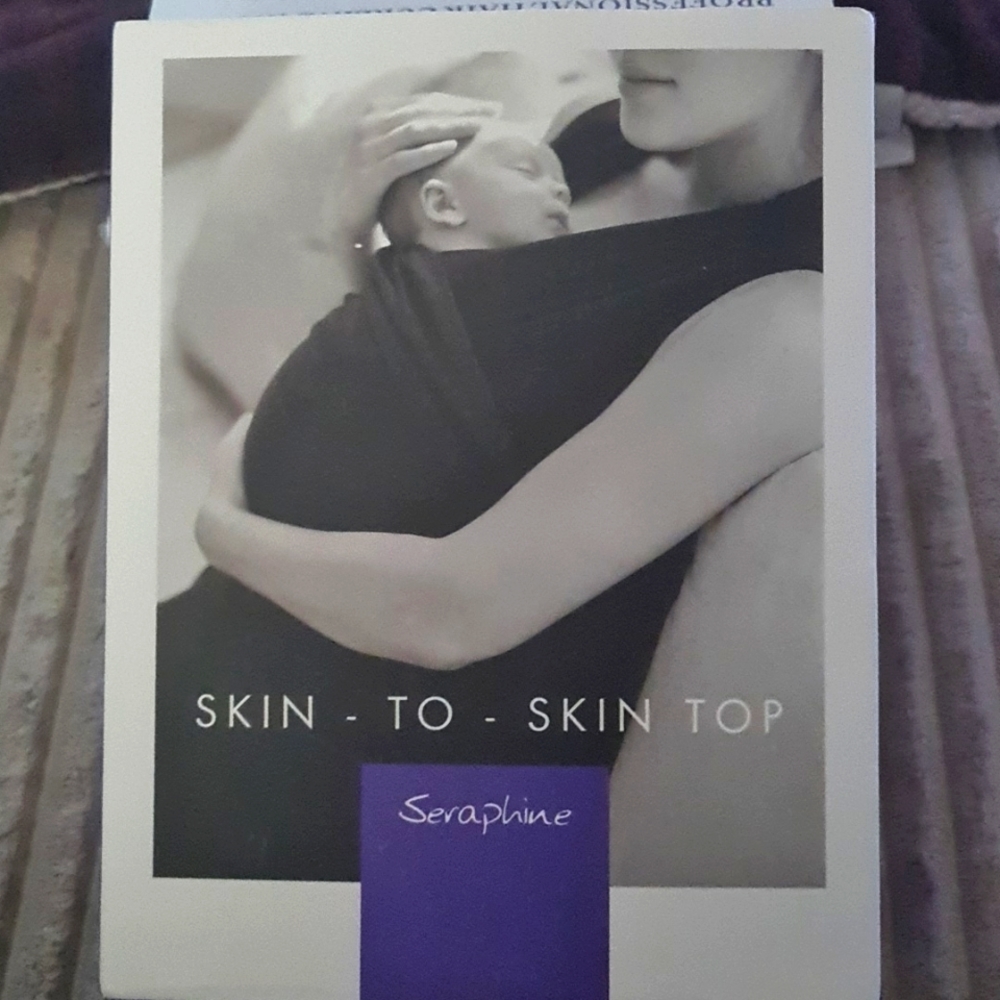 Seraphine  SKIN TO SKIN Top. Gray. Strech- Med/Large.